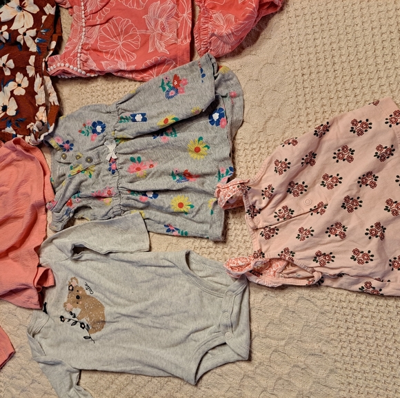 6 month girl all weather top bundle - Picture 3 of 6